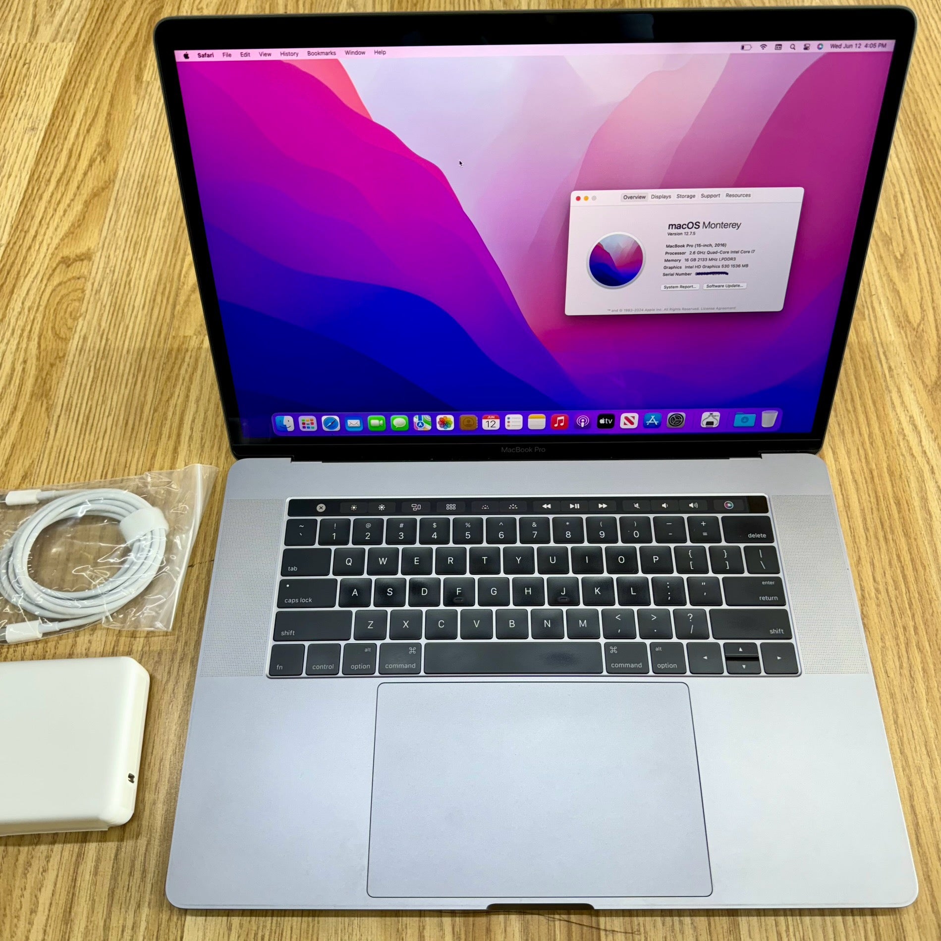 MacBook Pro intel Core i7 16GB RAM u0026 256/512GB SSD 15.4 Display